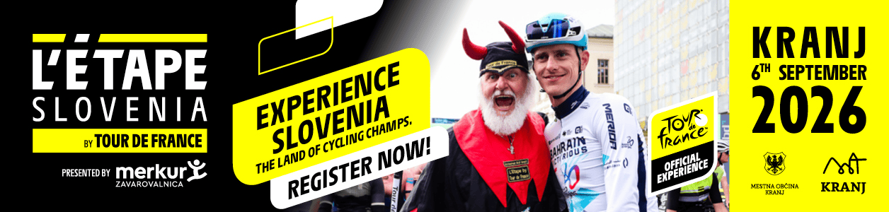 2026 Etape Slovenia, September 6th, Kranj - Register NOW!