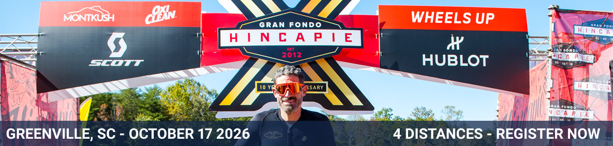 2026 Gran Fondo Hincapie - Register NOW!