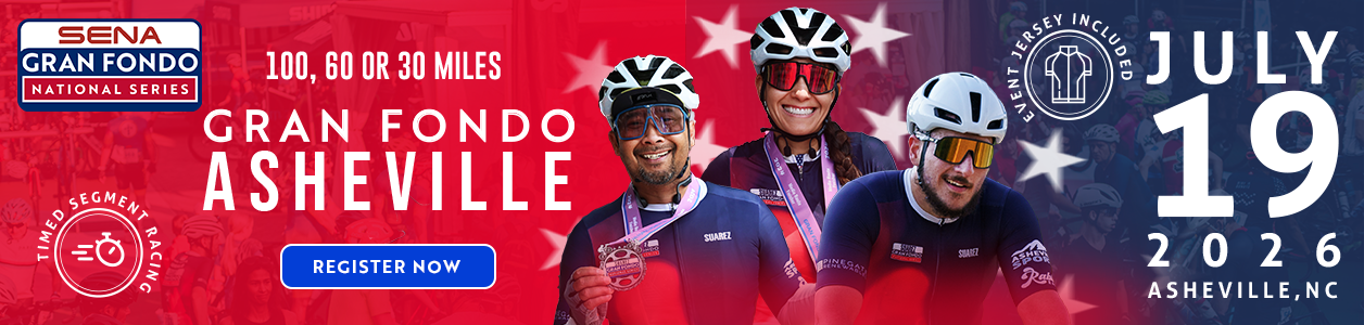 2026 Gran Fondo Asheville - Register NOW!
