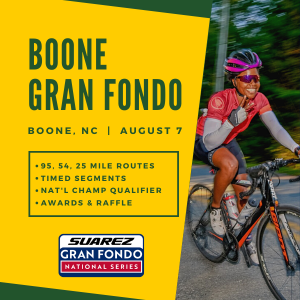 Boone Gran Fondo, NC, August 7, 2022