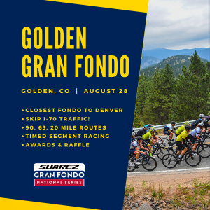 Golden Gran Fondo, CO, August 28, 2022