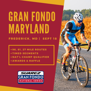Gran Fondo Maryland, September 18, 2022