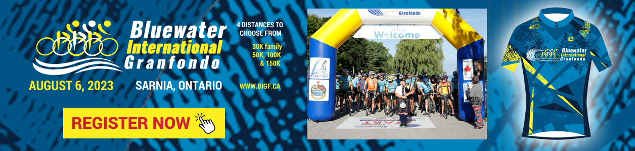 2023 Bluewater International Gran Fondo - Click here to find out more!