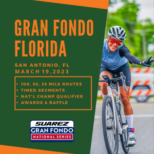 Gran Fondo Florida, March 19, 2023 - Register NOW and SAVE!