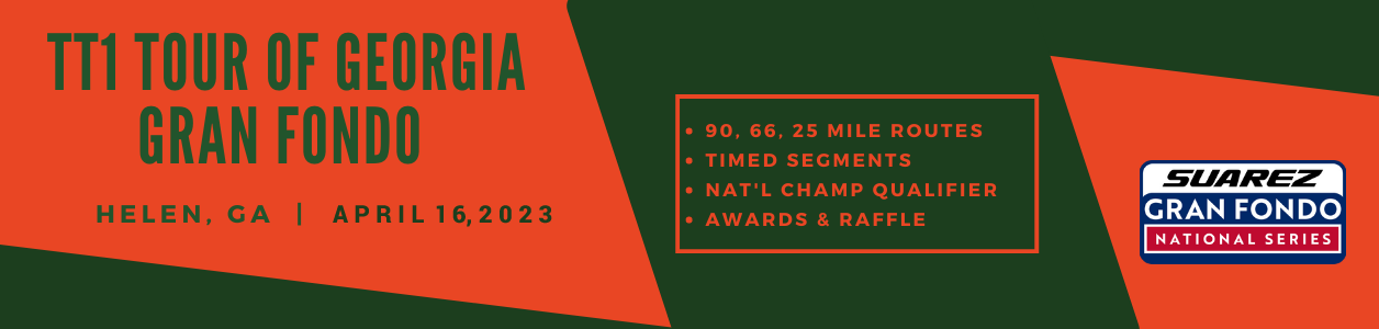 Georgia Gran Fondo, April 16th, 2023 - Register NOW and SAVE!