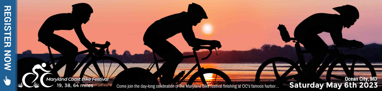 Maryland Coast Bike Festival - Saturday May 6th 2023 - Find out more!