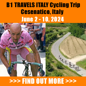 B1 Travels Italy Cycling Trip, June 2-10, 2024 - Find Out More!