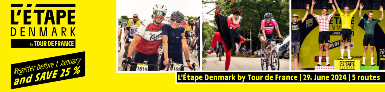 2024 L'Etape Denmark by Tour de France - REGISTER NOW!