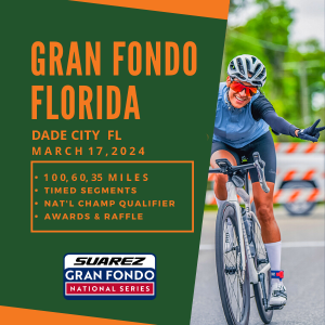 Gran Fondo Florida, Dade City, FL - March 17, 2024