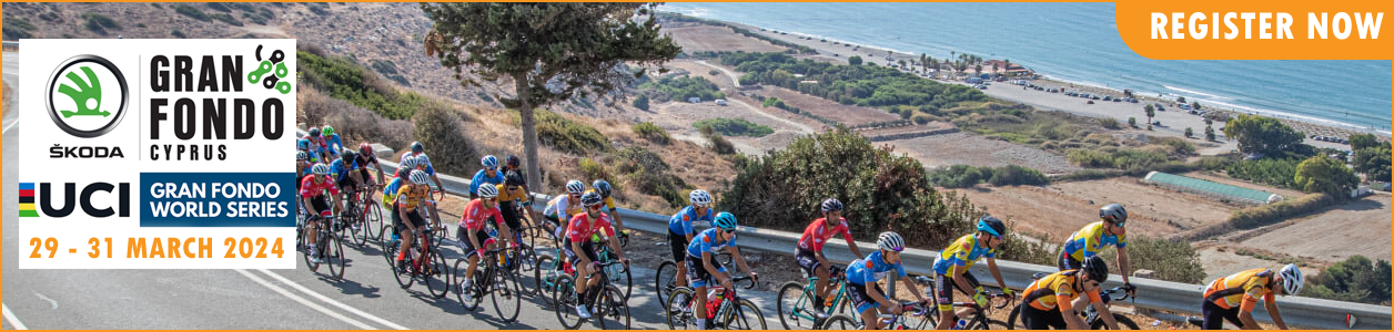 2024 UCI Gran Fondo Cyprus, March 29 - 31 - REGISTER NOW!